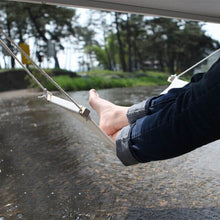 Load image into Gallery viewer, Foot-Elevate™ Portable Foot Hammock Desk/Outdoor Support