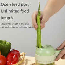 Load image into Gallery viewer, 4 In 1 Handheld Electric Vegetable Cutter