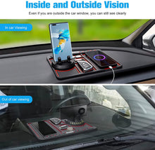 Load image into Gallery viewer, Grippy Pad™ - Multi-Purpose Phone Pad Non-Slip 360° Rotating Phone Holder Dashboard Mount Organizer