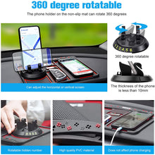Load image into Gallery viewer, Grippy Pad™ - Multi-Purpose Phone Pad Non-Slip 360° Rotating Phone Holder Dashboard Mount Organizer