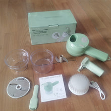 Load image into Gallery viewer, 4 In 1 Handheld Electric Vegetable Cutter
