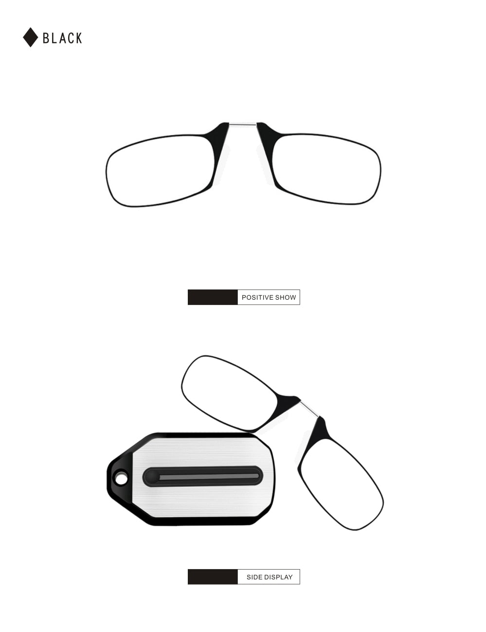 MiniOptics Nose Clip Reading Glasses MayorAccess