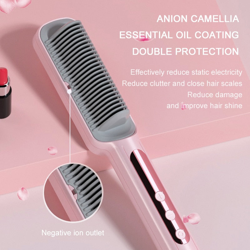 Ceramic comb straightener best sale